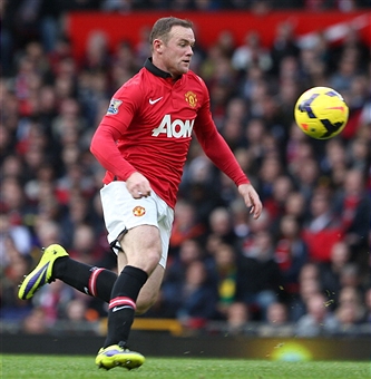 Wayne Rooney. On form and ready to roll.