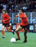 The great Johan Cruyff in action.
