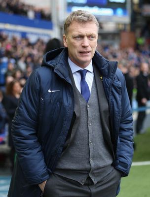 The size of the job seemed to overwhelm David Moyes.
