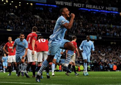 Vincent Kompany in 'pumped' mode.