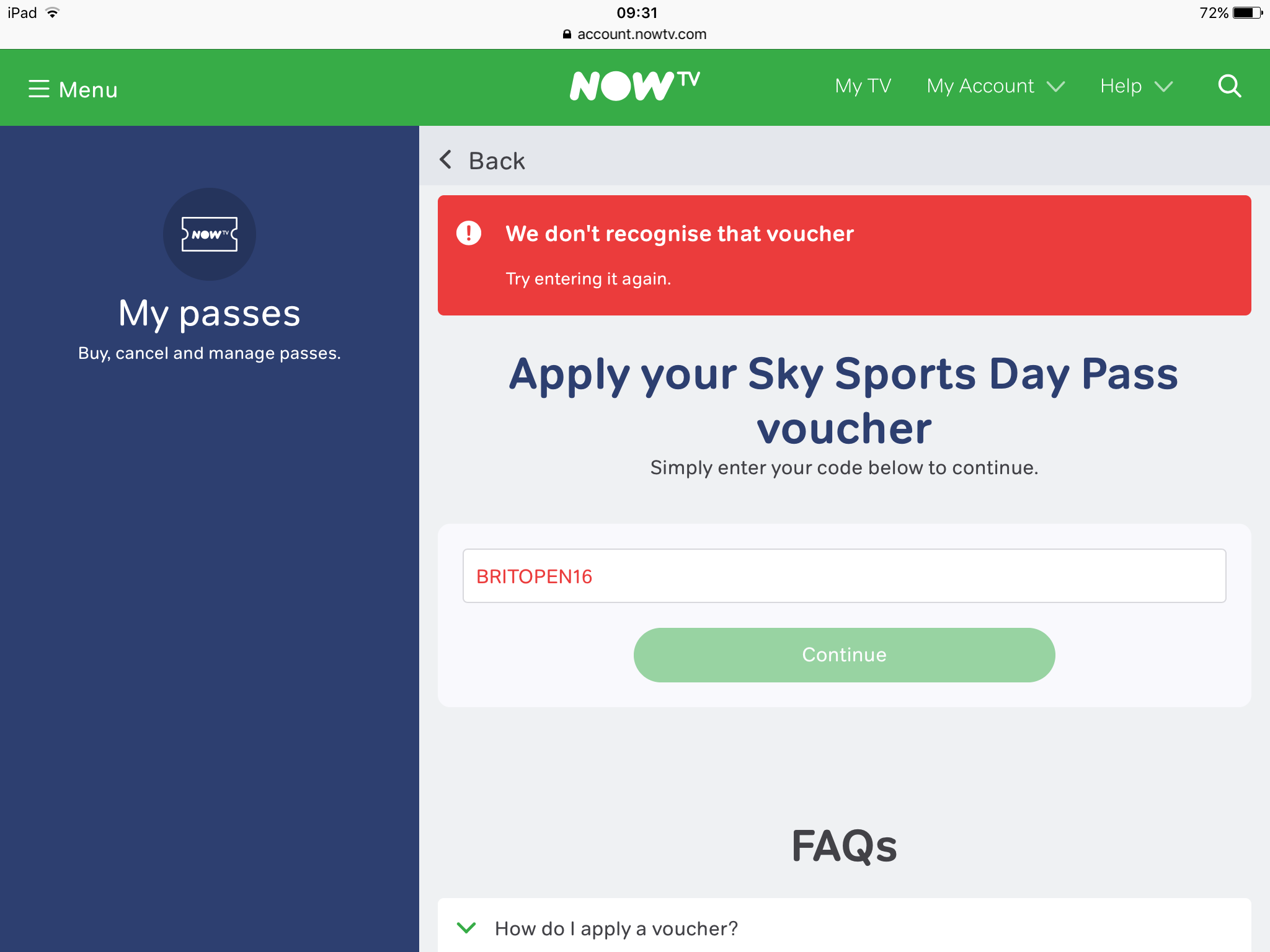 Sky Sports Voucher For Now Tv Store