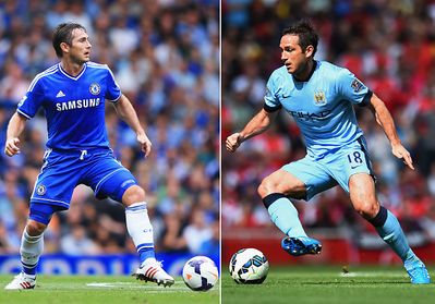 Frank Lampard: Before and after.